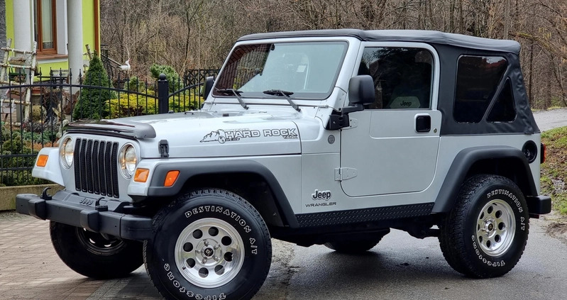 Jeep Wrangler cena 72600 przebieg: 223000, rok produkcji 2004 z Dynów małe 742